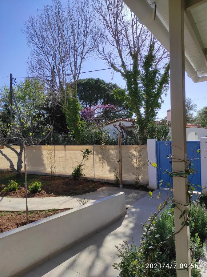 Seaside Jacaranda Apartment Schinias Exterior photo